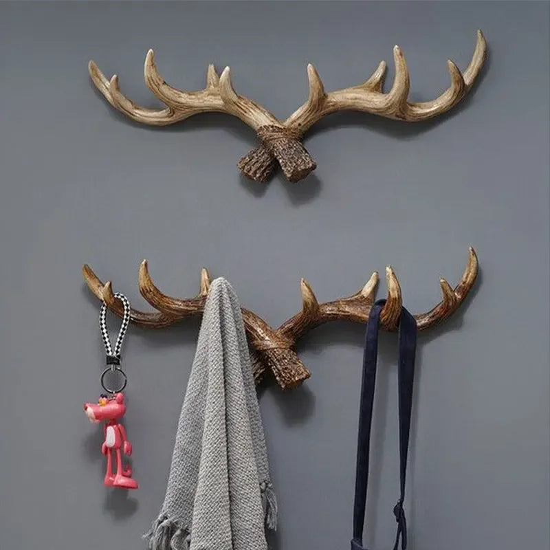 Rendivo Wandhaken in Geweih-Form für Flur und Garderobe
