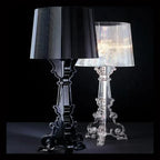 Lampa stołowa z akrylu regulowana wysokość z oprawą E27