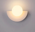 Lampa ścienna Nordexa Halbrunde z metalu z oświetleniem LED