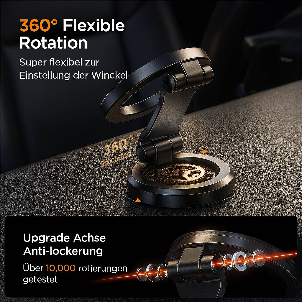 FahrMag Magnetische Auto Handyhalterung Faltbar für Smartphone