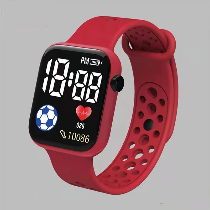 Cyfrowy zegarek sportowy dla dzieci TimeKid