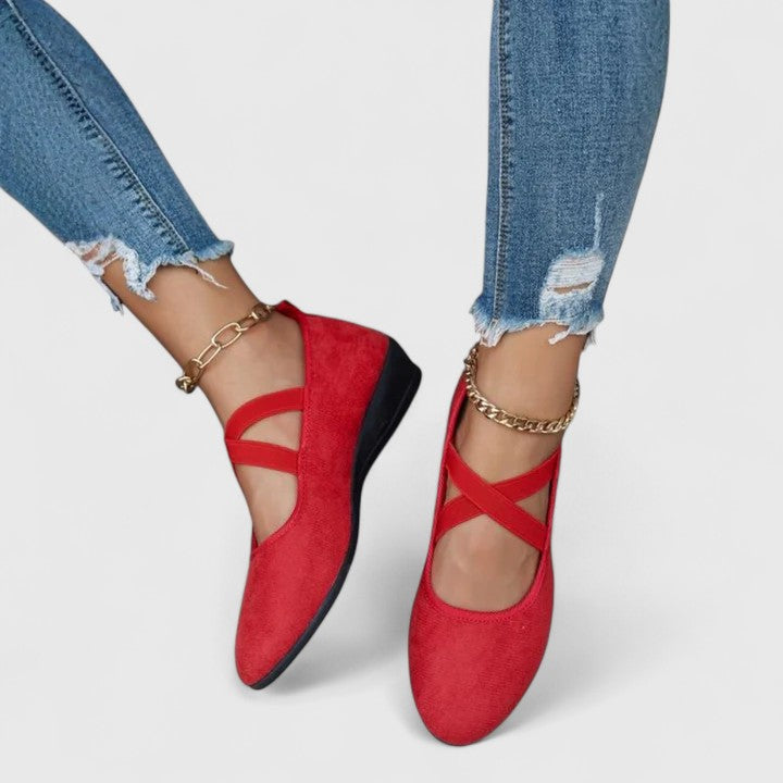 AngenehmGeh Damen Schlupfschuh für den Alltag