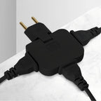 FlexTurn Drehbarer 3-fach Steckdosenadapter
