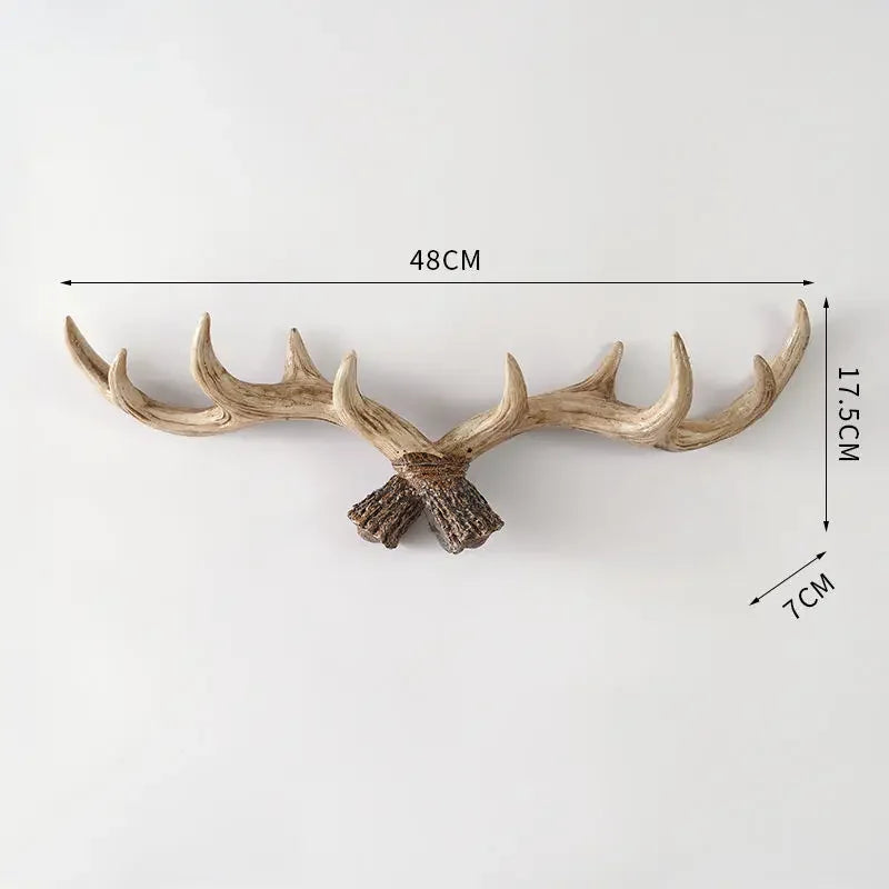 Rendivo Wandhaken in Geweih-Form für Flur und Garderobe