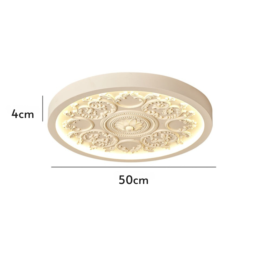 LumaStone LED Deckenleuchte – Dimmbare Deckenlampe mit Fernbedienung