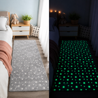 LunaGlow Leuchtteppich für Kinderzimmer
