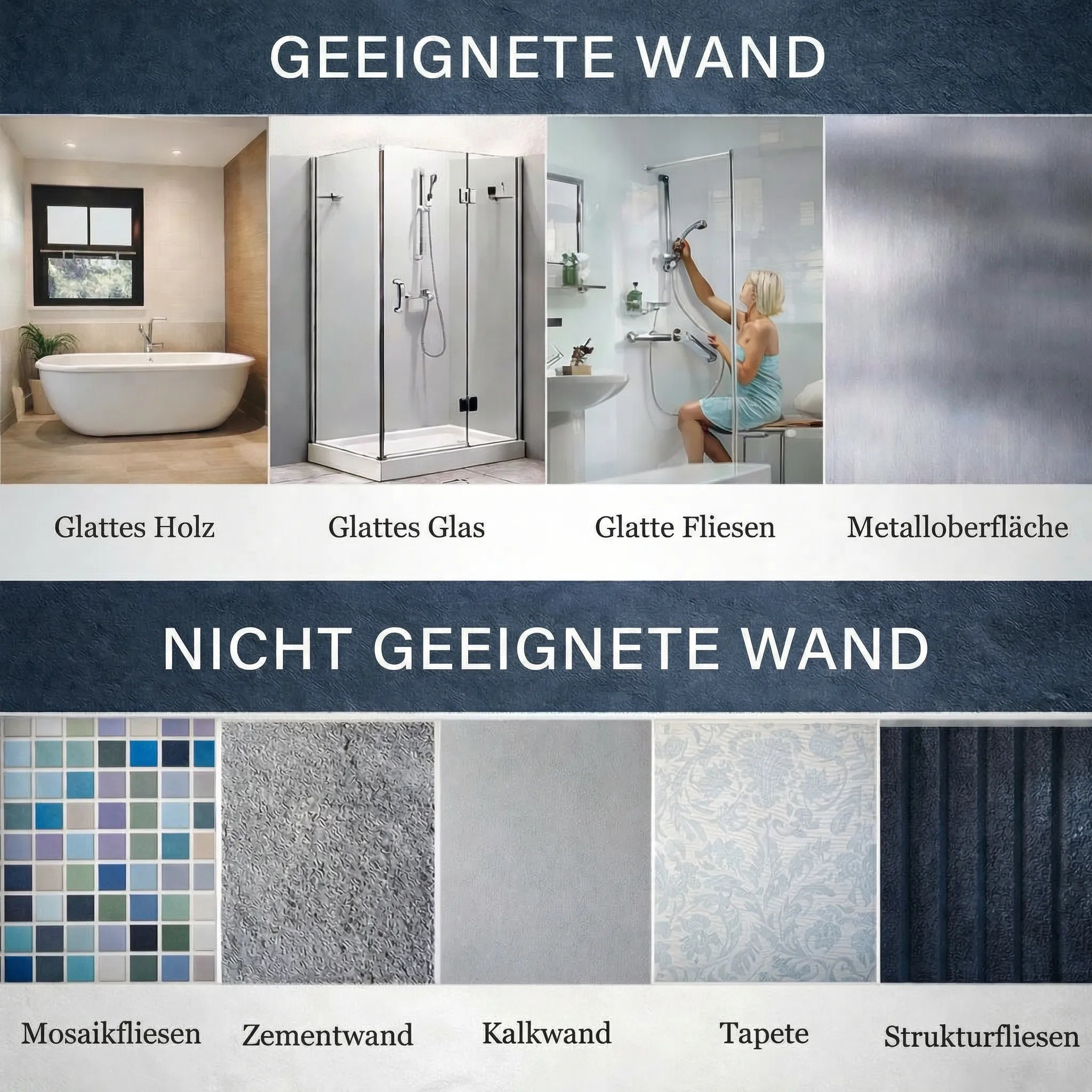 SafeGrip Bad-Haltegriff mit Saugnapf