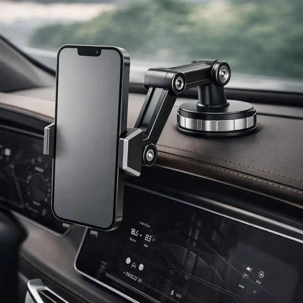 DriveFlex Handyhalterung – Auto Smartphone Halter mit Saugnapf