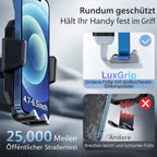 LuxGrip Handyhalterung für Auto mit Saugnapf und 360° Drehung