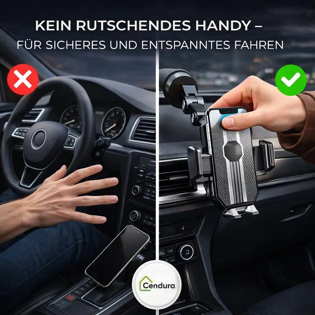 Auto Handyhalterung Saugnapf 360 Grad Drehbar Universell