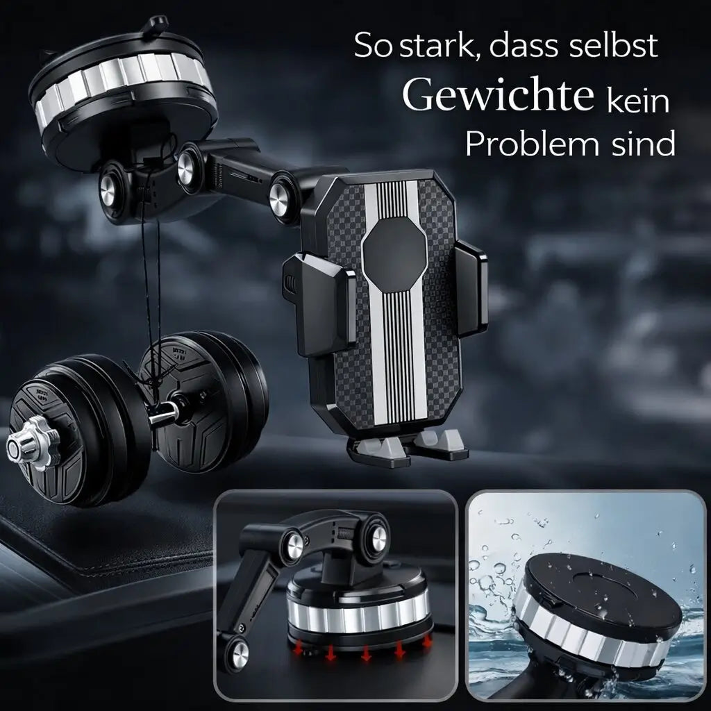Auto Handyhalterung Saugnapf 360 Grad Drehbar Universell