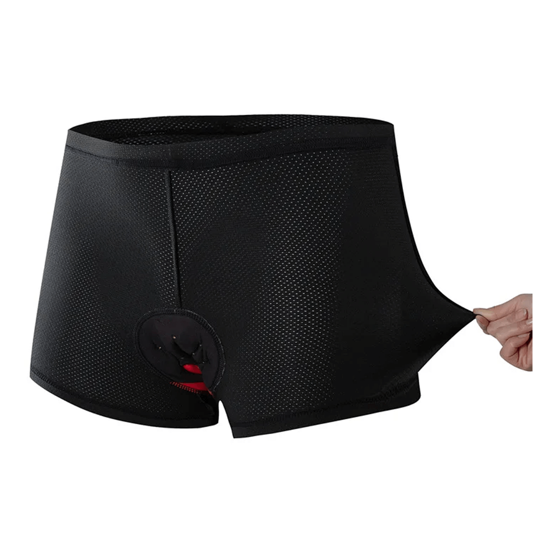 Wyściełane męskie spodenki pod motocykl RideComfort z 5D żelową wkładką