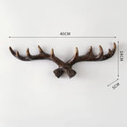 Rendivo Wandhaken in Geweih-Form für Flur und Garderobe