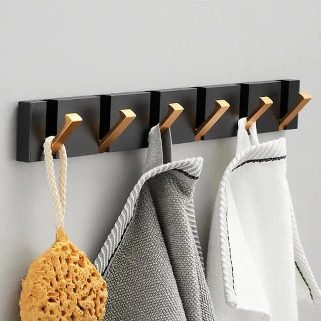 FlexHook Wandhaken – Klappbare Hakenleiste für Flur und Bad