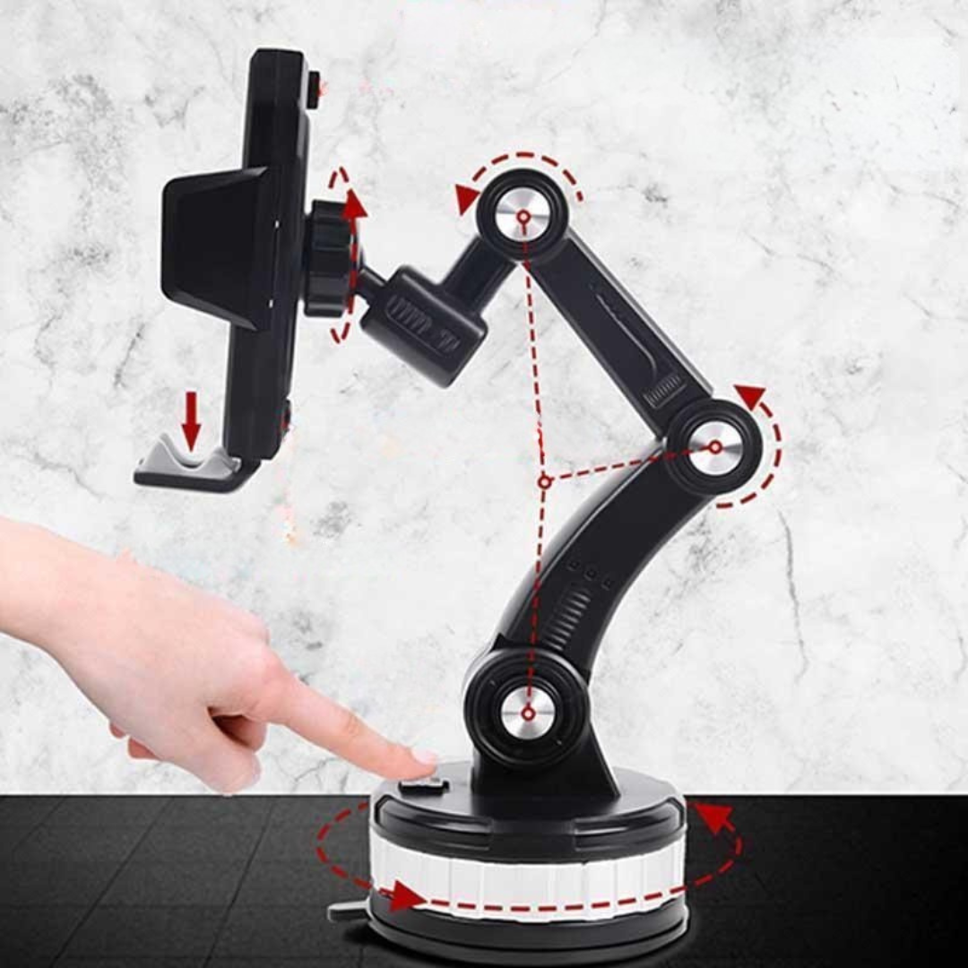 Uniwersalny uchwyt samochodowy na telefon DriveFlex 360