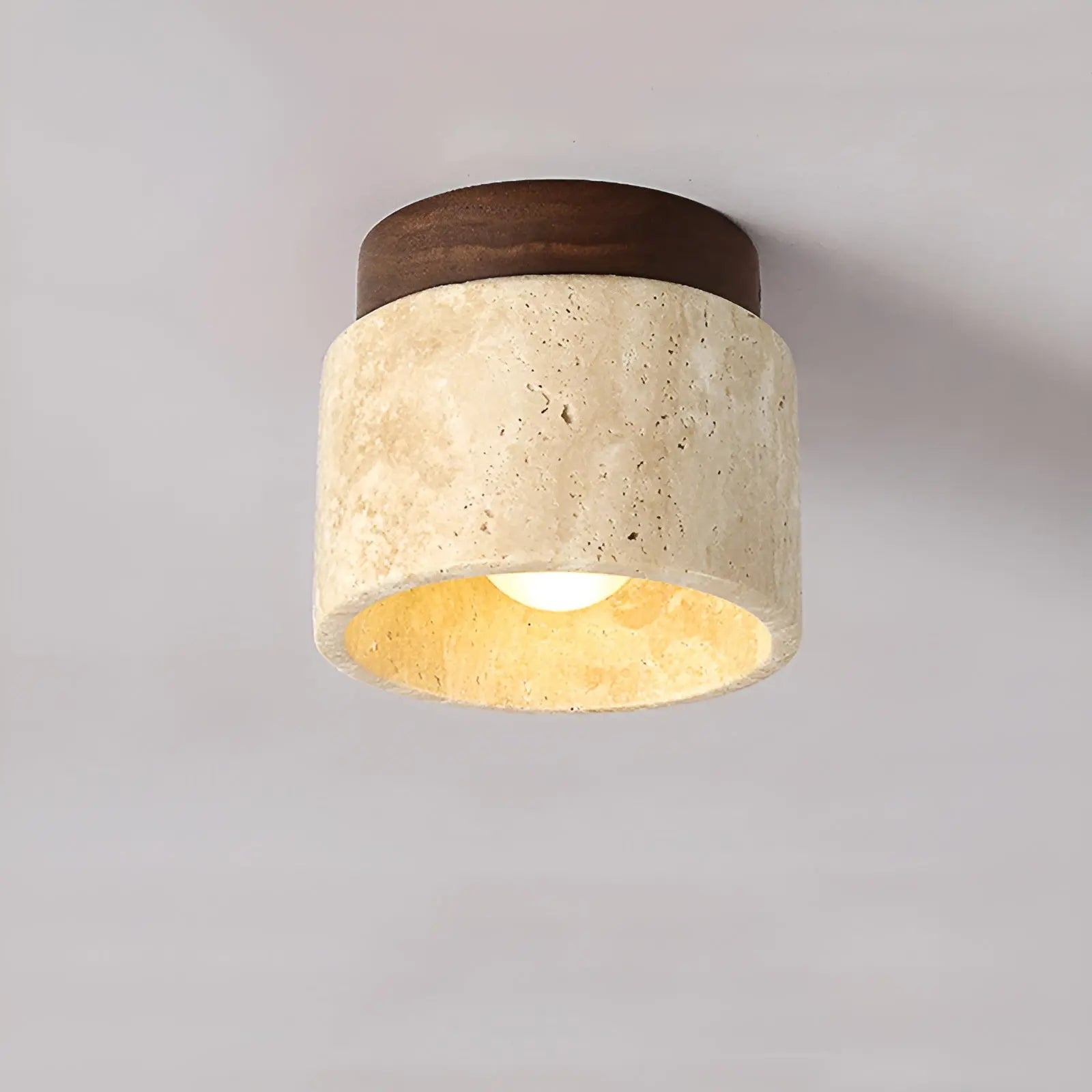 Deckenleuchte mit LED ruhiges Lichtbild minimalistisch