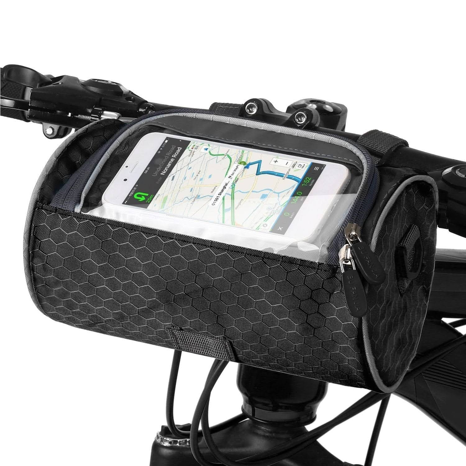 Torba rowerowa BikePocket wodoodporna z oknem na telefon i ekranem dotykowym