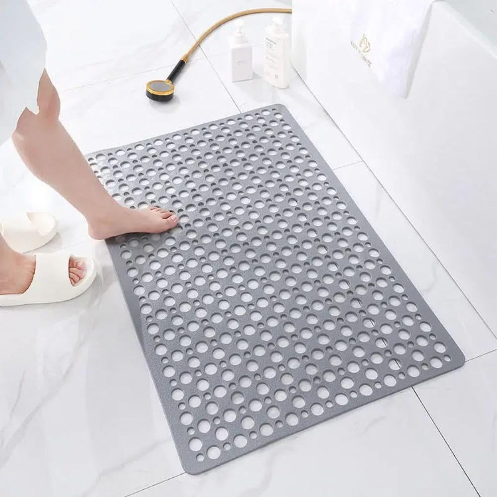 SafeStep Rutschfeste Duschmatte mit Saugnäpfen und Wasserablauf