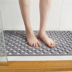 SafeStep Rutschfeste Duschmatte mit Saugnäpfen und Wasserablauf