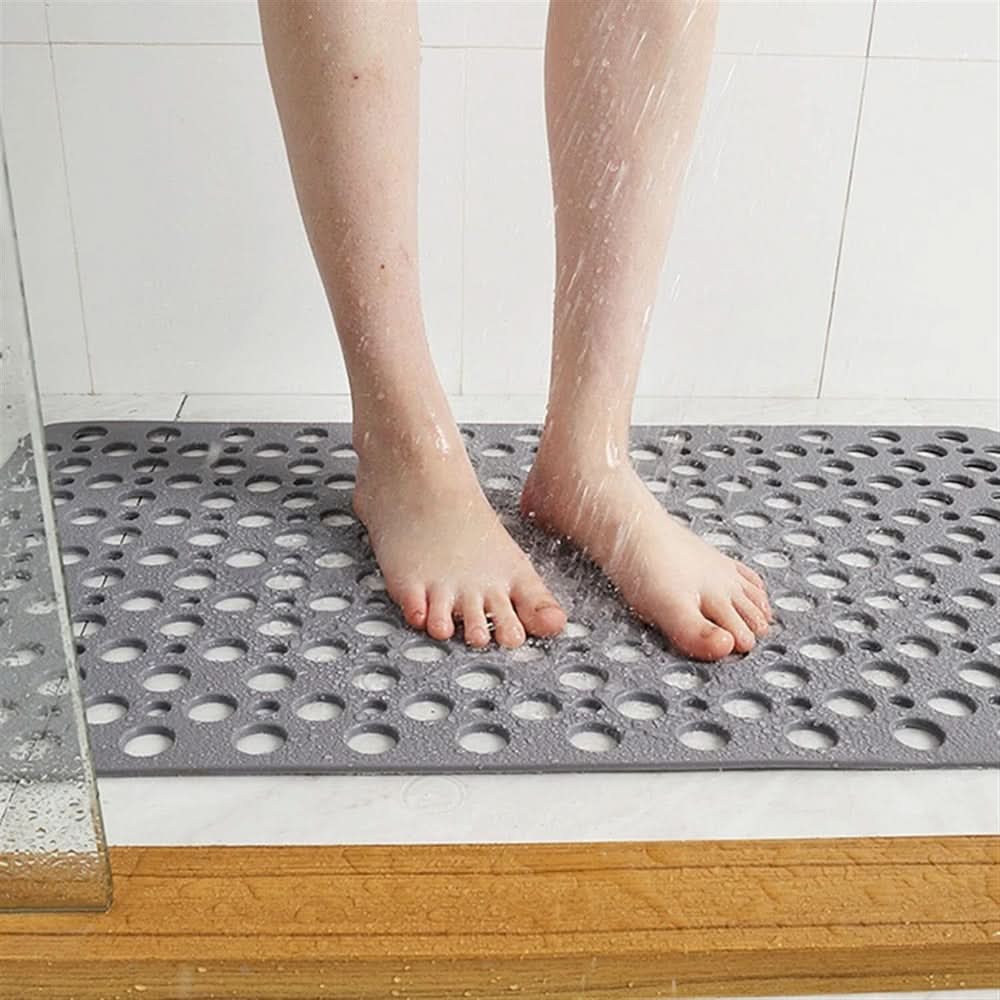 SafeStep Rutschfeste Duschmatte mit Saugnäpfen und Wasserablauf