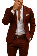 LeinenEleganz Herrenanzug Slim Fit aus Leinen