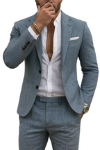 LeinenEleganz Herrenanzug Slim Fit aus Leinen