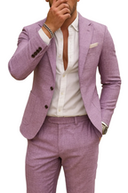 LeinenEleganz Herrenanzug Slim Fit aus Leinen