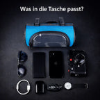RideMate Fahrrad Lenkertasche – Rahmentasche mit Handyfach