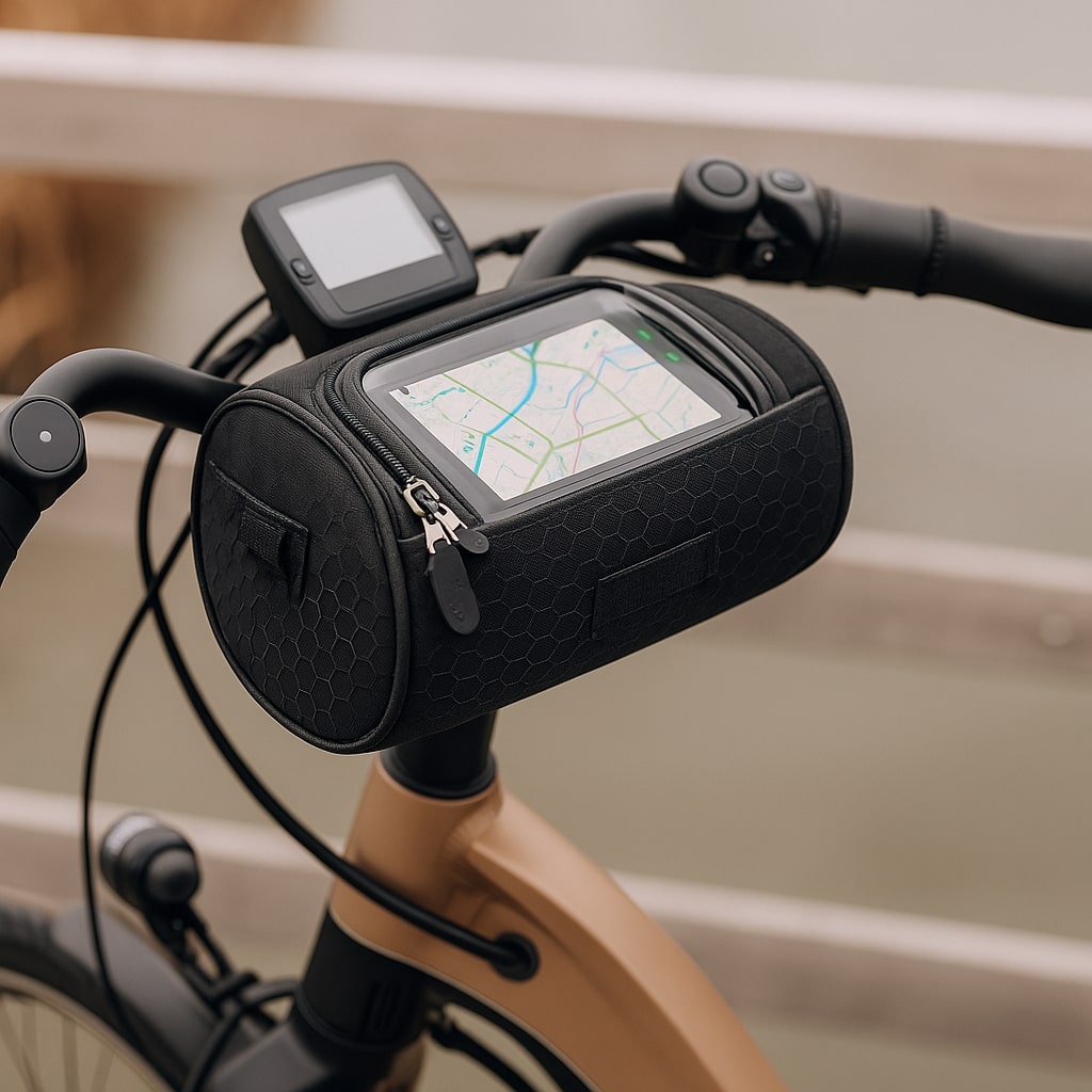 Fahrrad Lenkertasche Mit Touchscreen Fach Wassergeschützt