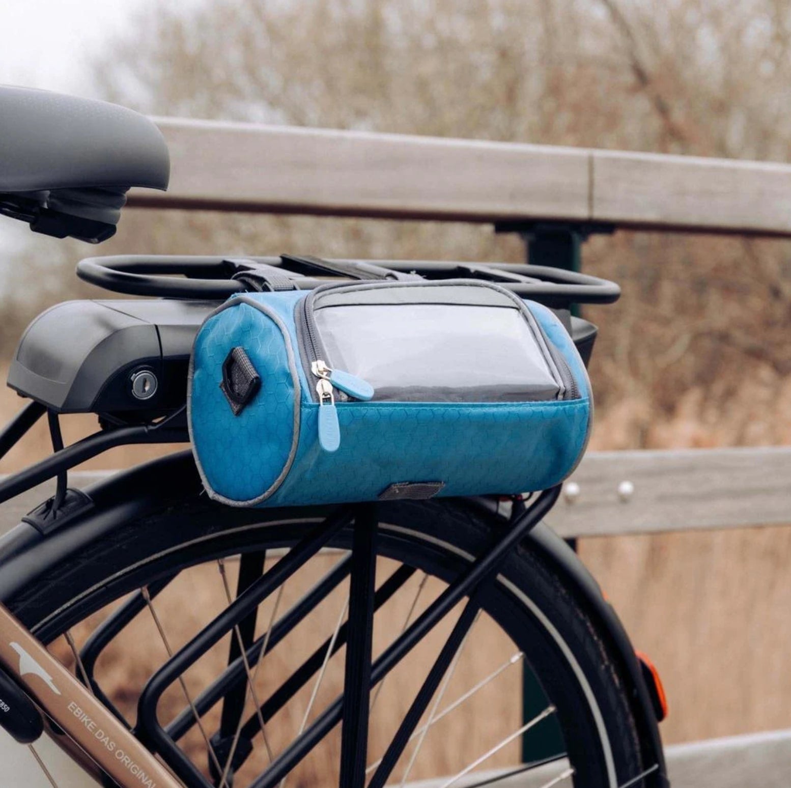 RideMate Fahrrad Lenkertasche – Rahmentasche mit Handyfach
