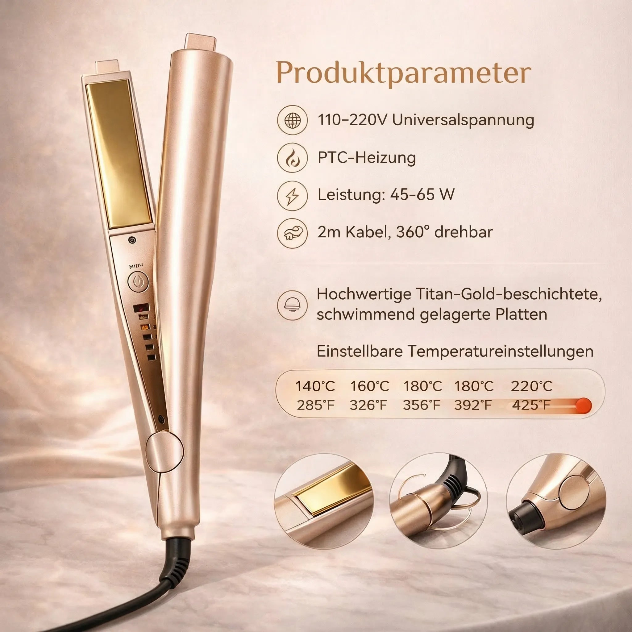 StyleFusion Haarstyler – 2-w-1 prostownica i lokówka