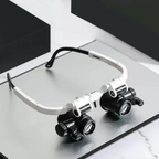 ZoomVision LED Lupenbrille mit Wechselobjektiven