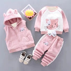 BearBuddy Babyset 3-teilig – Jacke, Weste und Hose