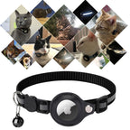 Reflektierendes Katzenhalsband mit Trackerhalter
