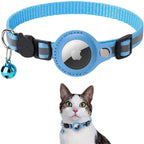 Reflektierendes Katzenhalsband mit Trackerhalter