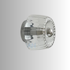 Glavira Wandleuchte mit Glas Kugel und Metallhalterung