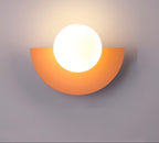 Lampa ścienna Nordexa Halbrunde z metalu z oświetleniem LED
