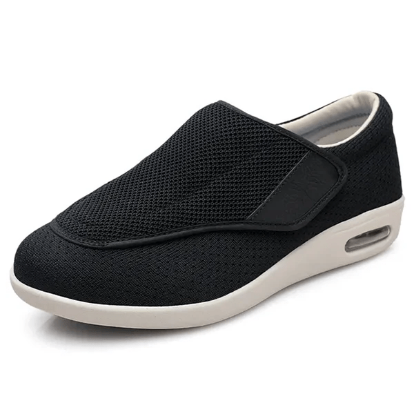WeitSchritt Memory-Schaum Freizeitschuhe mit breiter Passform