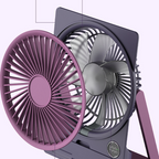 BreezeMate Mini USB Tischventilator mit Akku für Büro & Zuhause