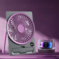 BreezeMate Mini USB bordventilator med batteri til kontor & hjem