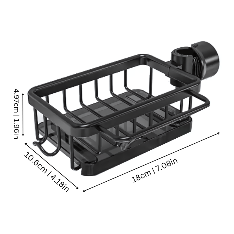 SpülOrdnung Organizer – Spülbecken Halter für Schwämme & Bürsten