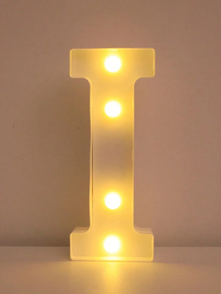 LED Litera Alfabet Lampa Dekoracyjna do Oświetlenia Wnętrz