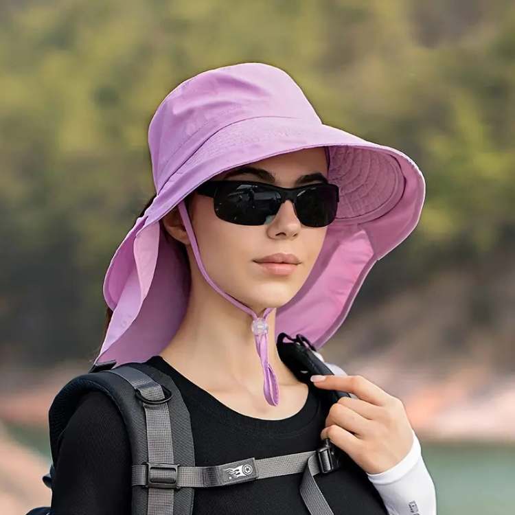 AeroShade Sonnenhut mit breiter Krempe und UV-Schutz für Outdoor
