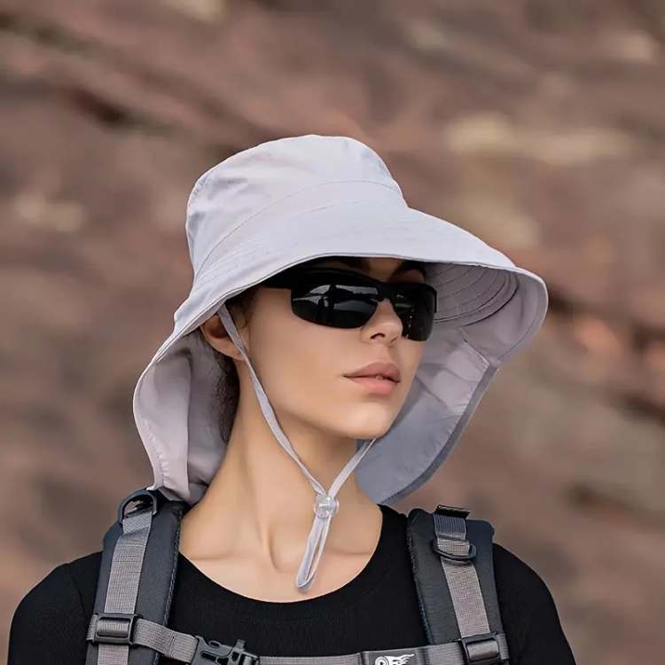 AeroShade Sonnenhut mit breiter Krempe und UV-Schutz für Outdoor