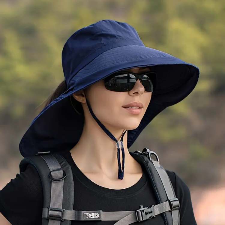 AeroShade Sonnenhut mit breiter Krempe und UV-Schutz für Outdoor