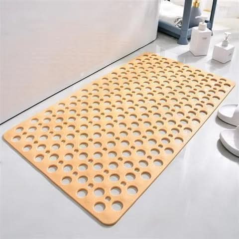 SafeStep Rutschfeste Duschmatte mit Saugnäpfen und Wasserablauf