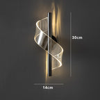 WaveLume LED Wandleuchte für Innenräume