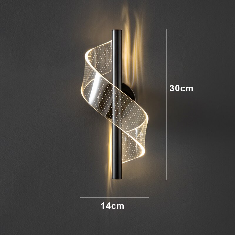 WaveLume LED Wandleuchte für Innenräume