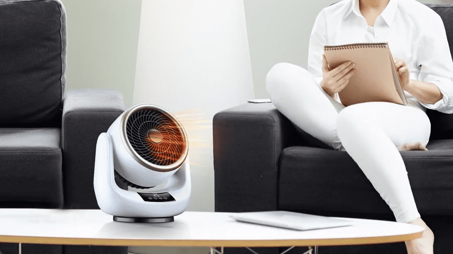 AirCircle SilentFlow bordventilator med fjernbetjening 360° rotation