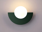 Lampa ścienna Nordexa Halbrunde z metalu z oświetleniem LED